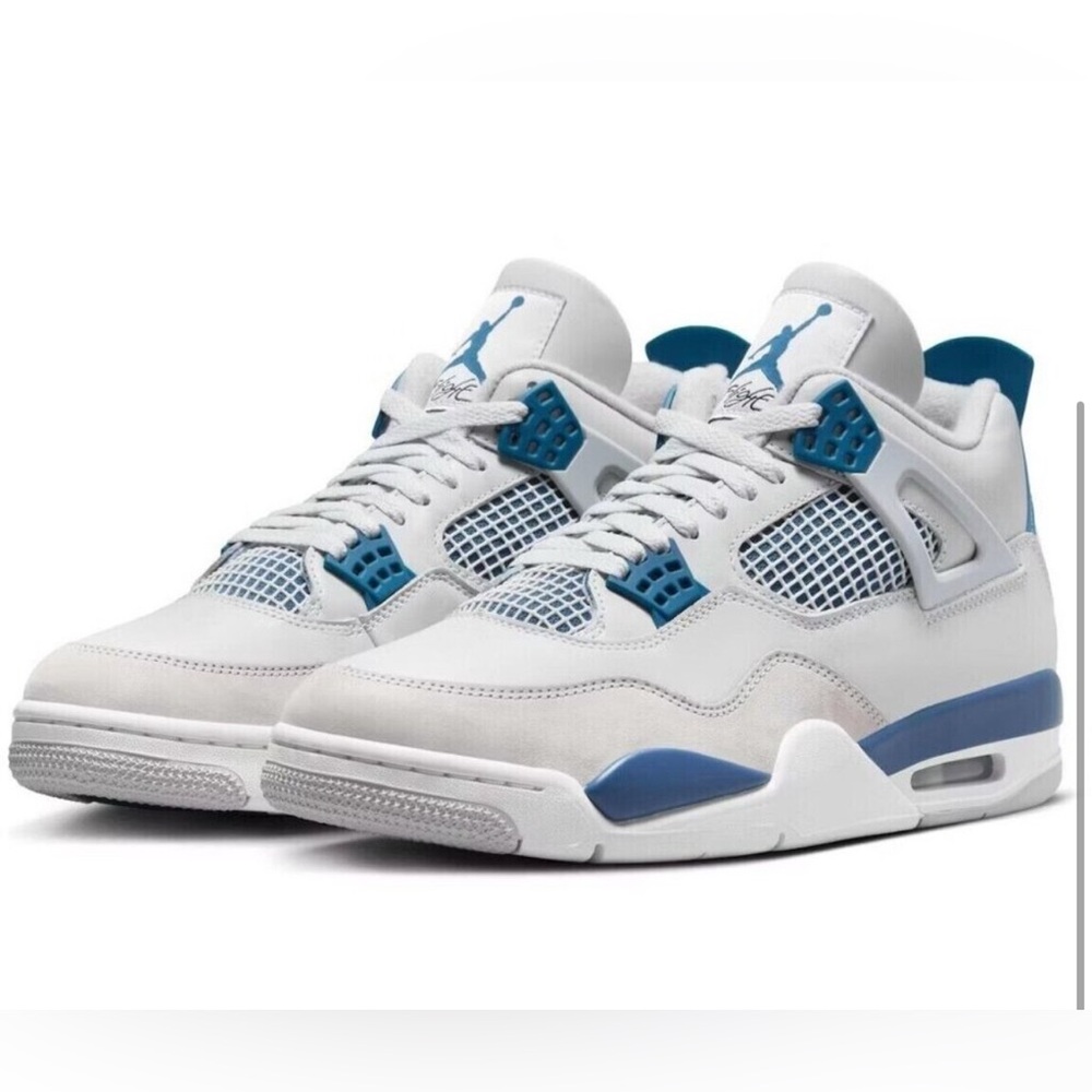 Nike Air Jordan 4 Retro 2024 AJ4 Military Blue Sz 9C TD BQ7670-141